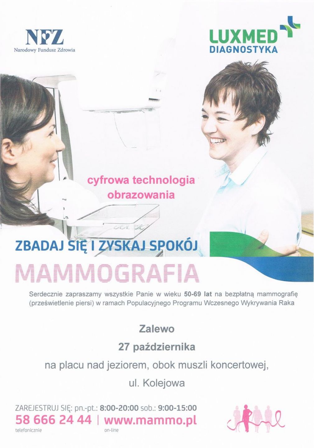 Mammografia- zaproszenie