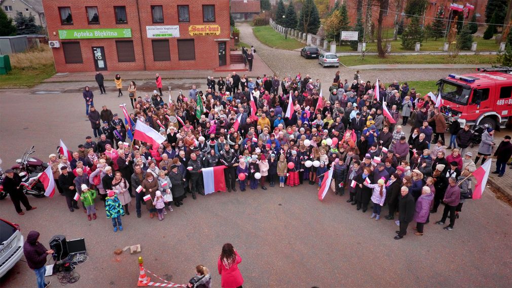 Obchody 100 Lecia Niepodległości Polski w Zalewie