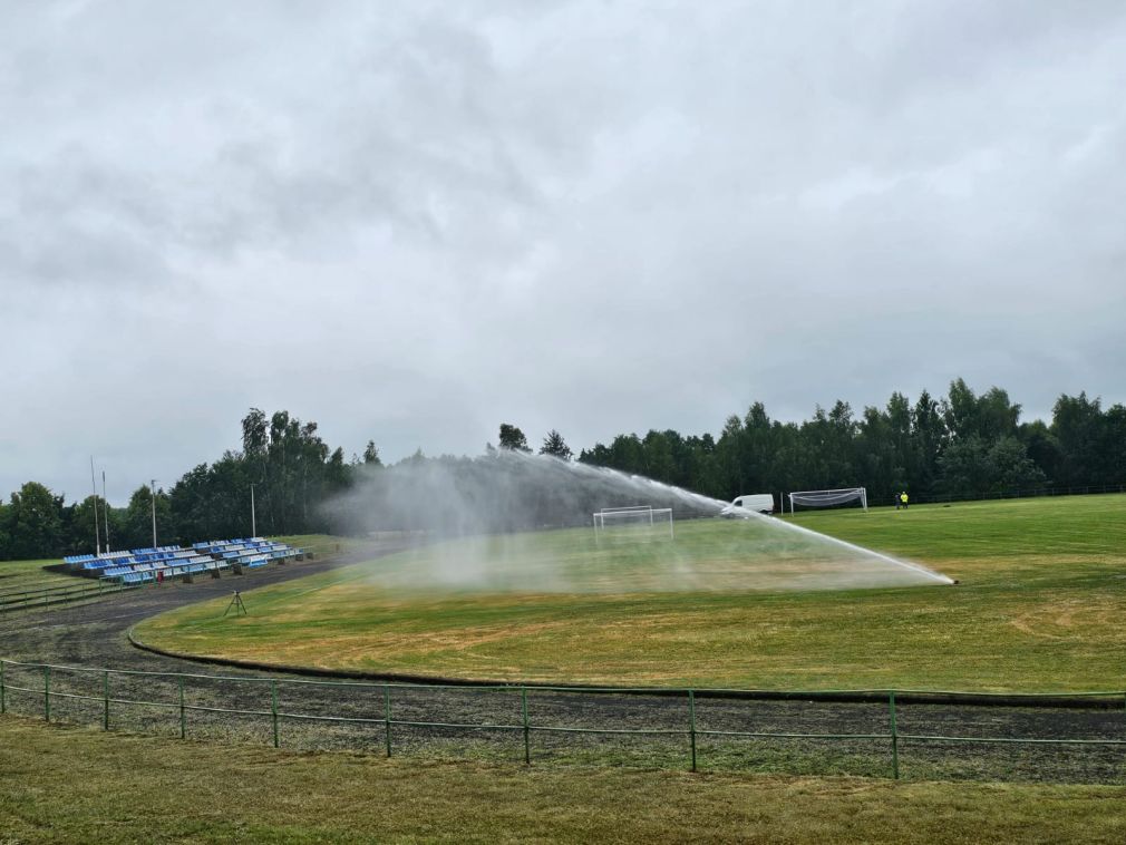 Automatyczne nawadnianie stadionu
