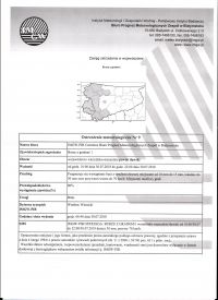 Ostrzeżenie meteorologiczne