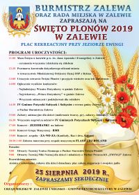 Święto Plonów 2019 w Zalewie