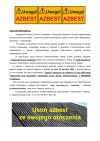 Informacja dotycząca składania wniosków o usunięcie wyrobów azbestowych