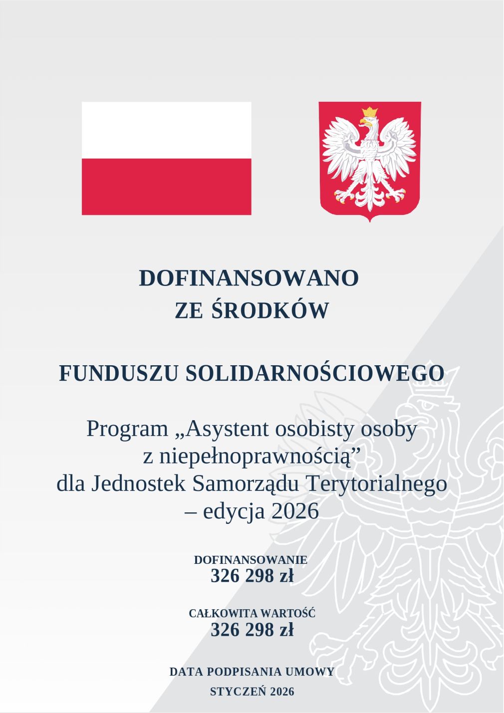 Asystent osobisty osoby z niepełnosprawnością - edycja 2026