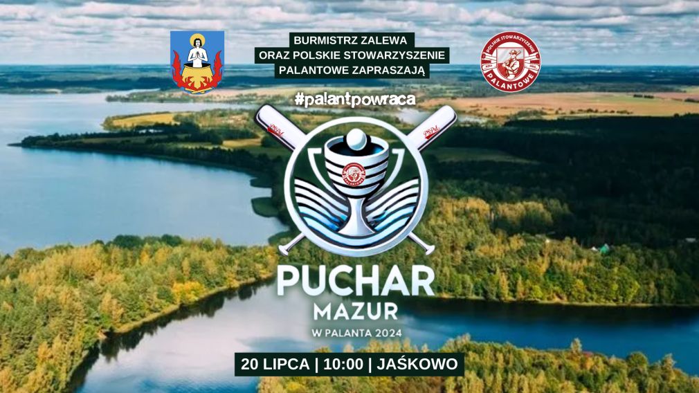 Zaproszenie na Puchar Mazur w Palanta 2024 w Jaśkowie