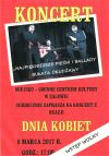 Zaproszenie na koncert z okazji Dnia Kobiet