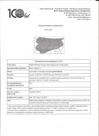 OSTRZEŻENIE METEOROLOGICZNE NR 53 z dnia 13.06.2019r.