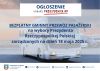 Ogłoszenie o bezpłatnym transporcie na wybory