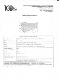 OSTRZEŻENIE METEOROLOGICZNE Nr 41 z dnia 07.05.2019r.