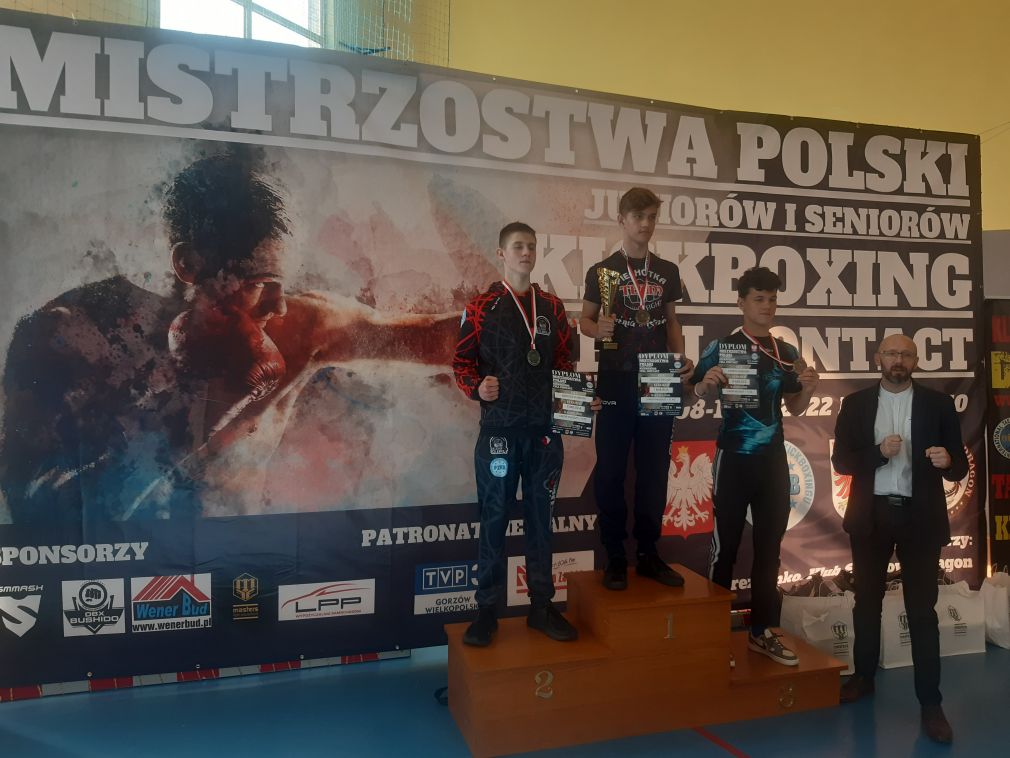 Oskar Ciepłuch Mistrzem Polski w Kickboxingu