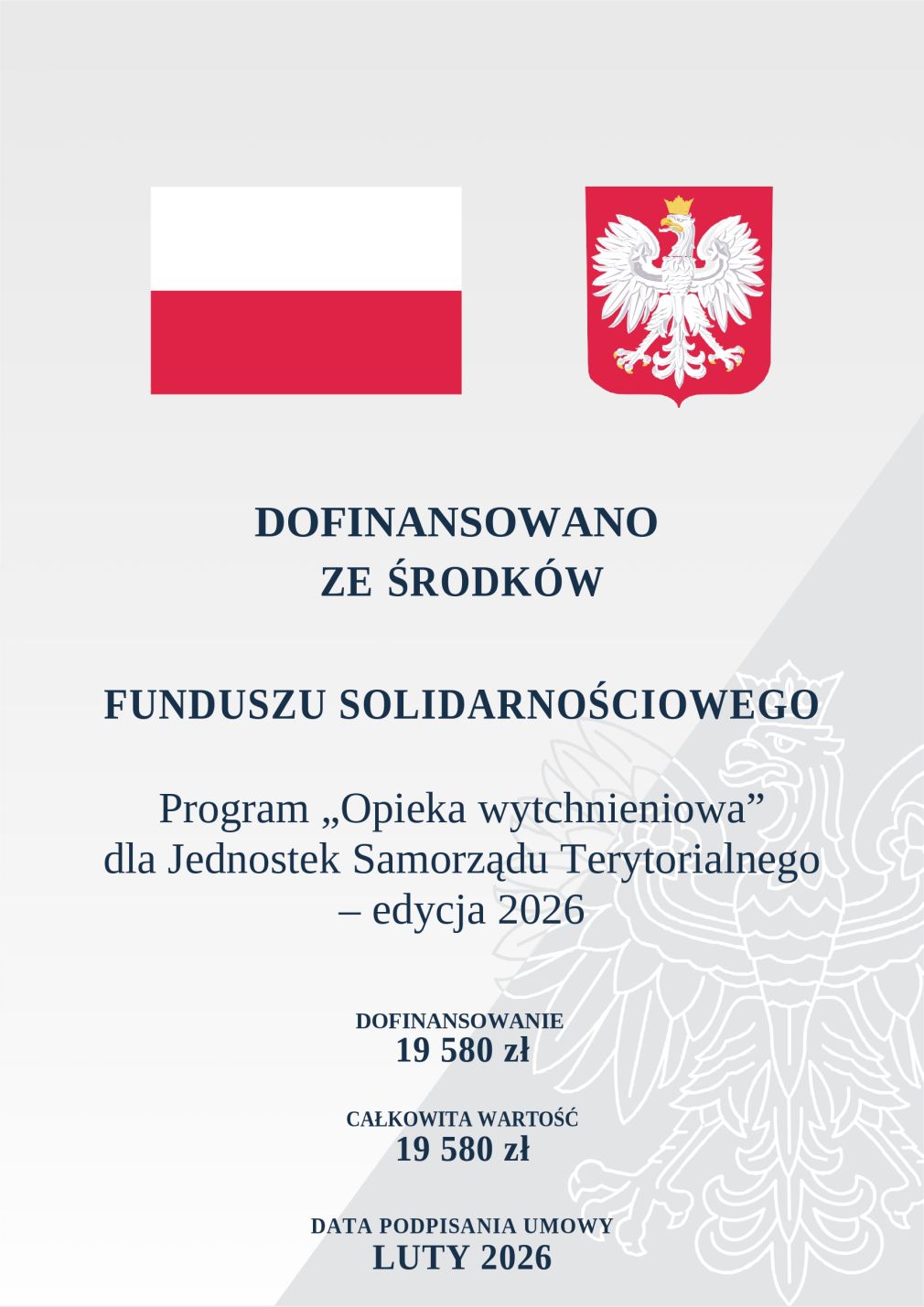 Opieka wytchnieniowa dla JST 2026