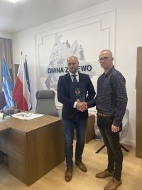 Rozpoczynamy prace związane z kompleksową termomodernizację budynku Miejsko – Gminnego Centrum Kultury w Zalewie