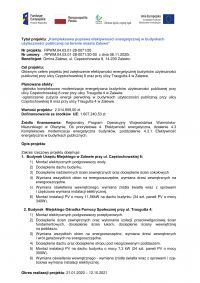 Kompleksowa poprawa efektywności energetycznej w budynkach użyteczności publicznej na terenie miasta Zalewo