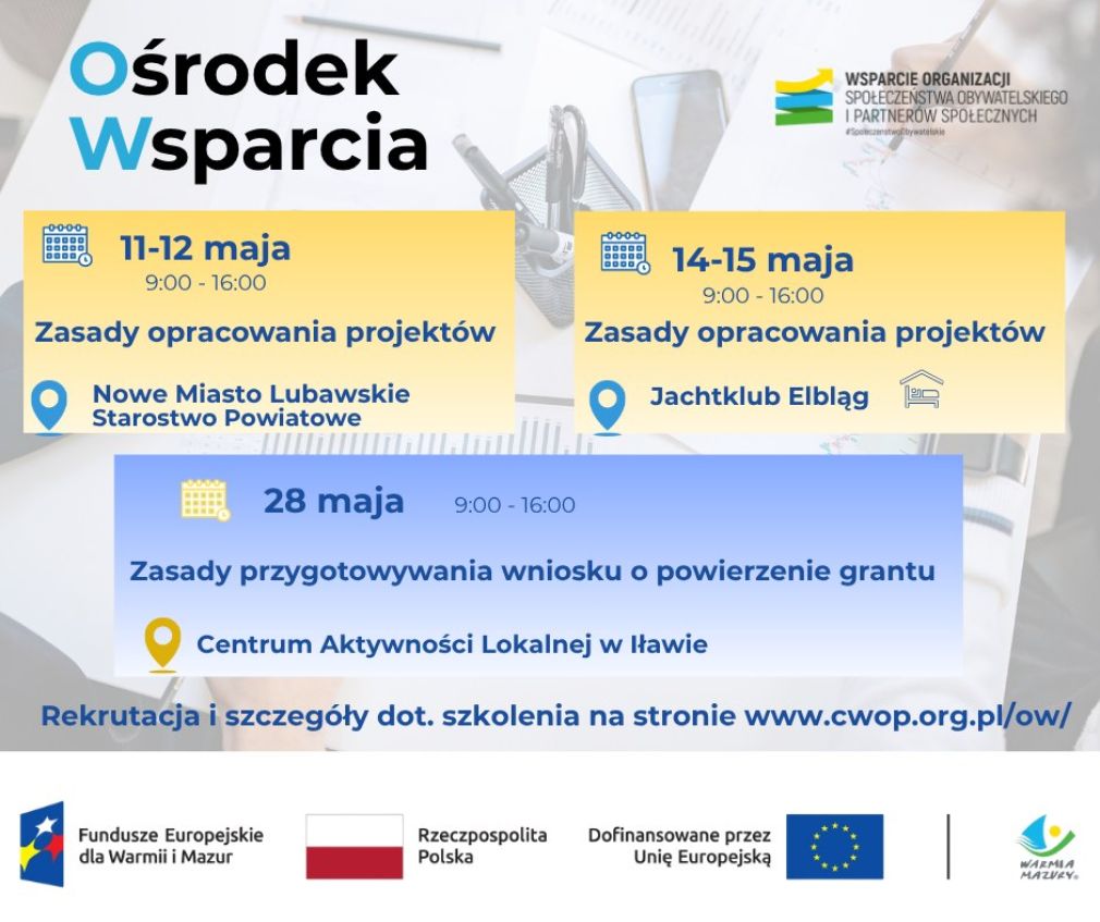 Granty na rozwój Organizacji Społeczeństwa Obywatelskiego i Partnerów Społecznych