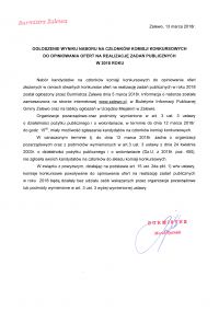Ogłoszenie wyniku naboru na członków komisji konkursowych