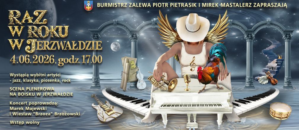 Raz w Roku w Jerzwałdzie - zaproszenie na koncert