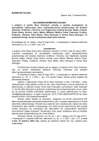 OGŁOSZENIE BURMISTRZA ZALEWA o podjęciu w gminie Stary Dzierzgoń uchwały w sprawie przystąpienia do sporządzenia miejscowego planu zagospodarowania przestrzennego na podstawie którego ma być lokalizowana elektrownia wiatrowa