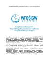 Informacja o dofinansowaniu usuwania azbestu ze środków WFOŚiGW w Olsztynie
