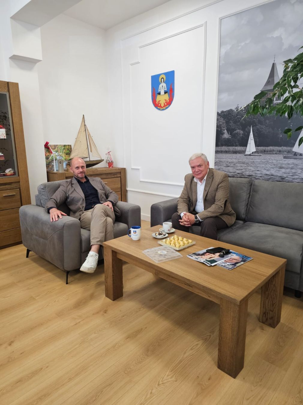 Spotkanie Burmistrza z Senatorem RP Stanisławem Gorczycą